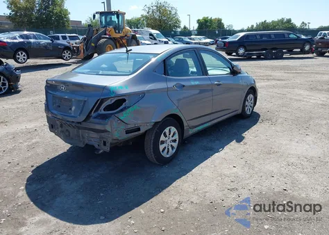 2017 Hyundai Accent Se from USA, damaged, VIN KMHCT4AE6HU210057